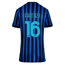 Inter Milan Davide Frattesi #16 Hjemmedrakt Kvinner 2025-26 Kortermet